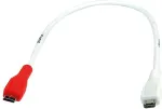 VALUE USB 2.0 Ladekabel - Micro B - Micro B - ST/ST 0,3m - geschirmt - USB 2.0 Typ Micro B - 0,3 mm (0.0118) - nur Power (11.99.8307)