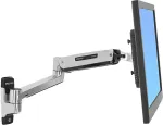 Sonstige Ergotron LX Sit-Stand Wall Mount LCD Arm, 11.3, 75 x 75, 100 x 100, 200 x 100, -75 - 75, 0 - 360, Stainless steel