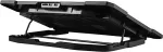 Tellur Cooling pad Basic 17, 5 fans, LED, Black