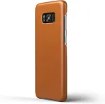 Mujjo Kaitse&uuml;mbris Samsung Galaxy S8, naturaalsest nahast, pruun,