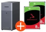 Ugreen NASync DH2300 NAS s&uuml;steem 2-k&otilde;vakettapesaga 16TB koos 2x Seagate IronWolf ST8000VN002 8TB