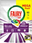 Fairy N&otilde;udepesumasina kapslid Platinum+ Lemon Miracle, 60 tk