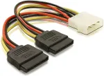 K&otilde;vaketas DLC SATA Power Adapter 2x HDD Delock