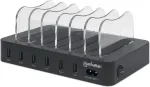 Manhattan 6-Port USB-Ladestation USB-A-Ports 2,4 A/5 V 55W
