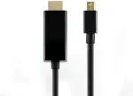SBOX HDMI Mini Dp M/M 2m HDMI-MINI-DP-2