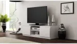TOP E SHOP Topeshop RTV120 BIEL TV stand/entertainment centre 2 shelves