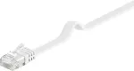 MicroConnect UltraFlat - Netzwerkkabel - RJ-45 (M) bis RJ-45 (M) - 2 m - UTP - CAT 6 - flach - wei&szlig;