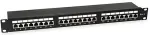 EQUIP 19" Patchpanel 24xRJ45 Cat6 FTP 1U 250MHz RAL9005