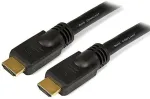 StarTech.com High-Speed-HDMI-Kabel - HDMI Ultra HD 4k x 2k Verbindungskabel - St/St - Video- / Audiokabel - HDMI - 24 AWG - HDMI, 19-polig (M) - HDMI, 19-polig (M) - 7,0m - Schwarz (HDMM7M)