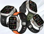 Tech-Protect kellarihm IconBand Line Apple Watch 44/45/46/49mm, hall/oranž