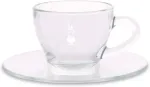 BIALETTI Moka-Cup Set Glass ISTITUZIONALE 2 Cups