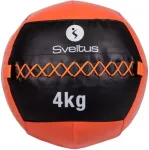 Sveltus Wall ball 4kg D35cm Orange/Black suitable for throwing