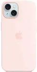 APPLE iPhone 15 Silicone Case with MagSafe - Light Pink