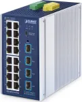 Planet Technology Corp. Switch Planet Planet Industrial L2/L4 16-pordiline hallatav v&otilde;rgul&uuml;liti IGS-4215-16T4
