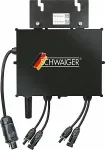 SCHWAIGER SOWR0806 toiteadapter/ inverter Sisemine Black
