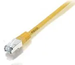 EQUIP Patchkabel Cat5e SF/UTP 2xRJ45 10.00m gelb Polybeutel