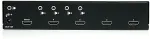 StarTech.com 4 Port High-Speed-HDMI Video Splitter mit Audio bis 15,0m- Video-Verteiler - 4 x HDMI + 4 x Audio - Desktop (ST124HDMI2)