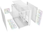 RAMPAGE PC CASE WITH TEMPERED GLASS white