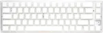Klaviatuur Ducky One 3 SF keyboard Gaming USB QWERTZ German White