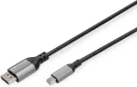 Digitus DisplayPort Adapterkabel mini DP->DPort St/St 8K 2m
