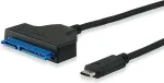 EQUIP Adapter USB-C->SATA 2.5" St/St 0.50m schwarz