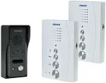 Orno ZZestaw kodutelefonikomplekt &uuml;hepereelamule koos interkomiga, juhtmeta, White, ELUVIO INTERCOM OR-DOM-RE-920/W - OR-DOM-RE-920/W