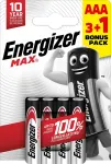 Energizer patarei Max Alkaline AAA CHP4 3+1