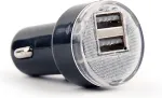 GEMBIRD 2x USB car charger 2.1A, black