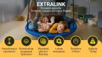 Extralink BLACK FOREST BOCIANIE GNIAZDO NIEBIESKIE SW100X