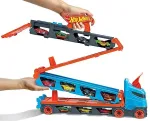 Mattel Hot Wheels City Speedway Hauler Carrier with 3 Toy Cars