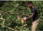 DeWALT Cordless Pruning Saw DCMPS520N, 18 Volt, Electric Chainsaw yellow/black, without battery and charger