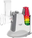 Adler | Vegetable Slicer | AD 4815 | White/Grey | 150 W