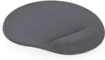 GEMBIRD | MP-GEL-GR Gel mouse pad with wrist support, grey Comfortable | Gel mouse pad | Grey