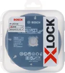 Bosch Powertools Bosch X-LOCK cutting + grinding set 125mm -&nbsp;2608619374