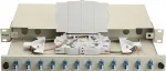 EQUIP LWL-Splei&szlig;kasten 12-Port LC-Duplex OS2 1U komplett gr