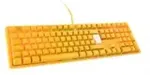 Klaviatuur Ducky One 3 Yellow keyboard Gaming USB QWERTZ German