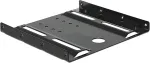 DeLOCK Einbausatz 3,5" f&uuml;r 2,5" HDD Metall schwarz