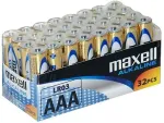 Maxell ALKALINE LR03 AAA alkaline battery FOIL carton 32 pieces (8 packs of 4 each)
