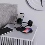 Tech-Protect juhtmevaba laadija A41 3in1 QI15W, must