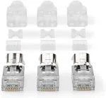 Nedis CCBW89390GY wire connector RJ-45 Grey