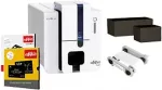 EVOLIS Edikio Flex, einseitig, 12 Punkte/mm (300dpi), USB, Ethernet, Kit (USB) Kartendrucker, einseitig, Thermotransfer (Farbsublimation), Aufl&ouml;sung: 12 Punkte/mm (300dpi), Geschwindigkeit (max.): 390 Karten/Stunde, USB, Ethernet, inkl.: Kabel (USB,  ...