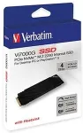 K&otilde;vaketas VERBATIM M.2 4TB Vi7000G NVMe, integrierter K&uuml;hlk&ouml;rpe