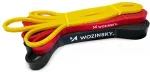 Wozinsky WGO-3 exercise band Latex Black, Red, Yellow