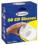 Toorikud VERBATIM CD/DVD-H&uuml;llen Papier 50er Pack