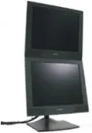 Ergotron DeskStand DS100 - Aufstellung f&uuml;r Dual-Flachbildschirm - Aluminium, Stahl - Schwarz - Bildschirmgr&ouml;&szlig;e: bis zu 61,00cm (24) - Montageschnittstelle: 100 x 100 mm, 75 x 75 mm (33-091-200)