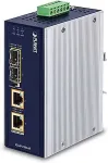 Planet Industrial Media Converter IGUP-2205AT PoE++