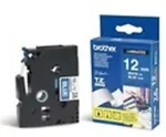Brother TZE-535, blue/white, 12mm