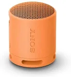 SONY SRS-XB100 - Wireless Bluetooth Portable Speaker, Durable IP67 Waterproof & Dustproof, 16 Hour Battery, Eco, Outdoor and Travel in Orange