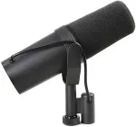 Shure SM7B microphone Black Studio microphone