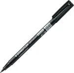 Staedtler Marker permanentne Lumocolor CD/DVD, 0,4mm, must